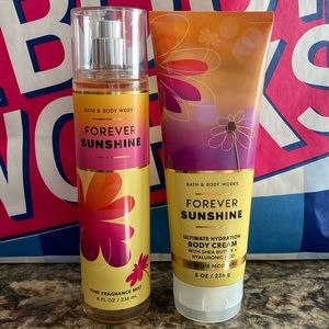Bath & Body Works Forever Sunshine  set